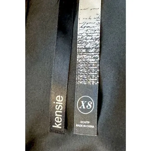 Kensie Women's Scale Brocade Mock Neck Retro Mini Shift Dress Women's XS - Picture 5 of 10